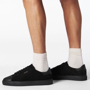 AXEL ARIGATO Black Clean 90 Cap Sneakers